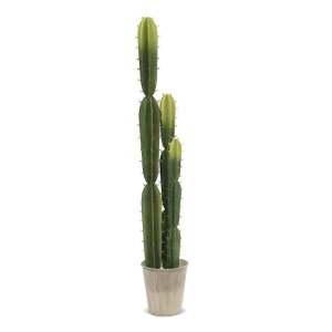 Dekoratyvinė gėlė metaliniame vazonėlyje kaktusas 53x9,5x9,5 cm 119081