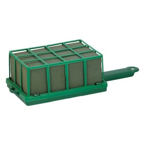 Floristinė oazė su plastikiniu laikikliu 18 x 12 x 9 cm 871125208078 ddm