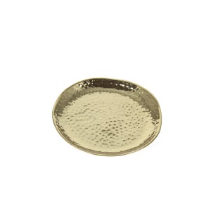 Dekoratyvinė lėkštelė metalinė 13x13x1,5 cm SAVEX