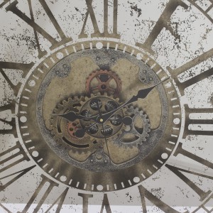 Laikrodis veidrodinis judančiu mechanizmu Treviso 84x84x9,5 cm 117259