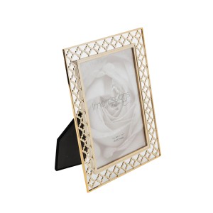 Rėmelis metalinis ažūrinis aukso spl. 13x18 cm FS15957 Widdop