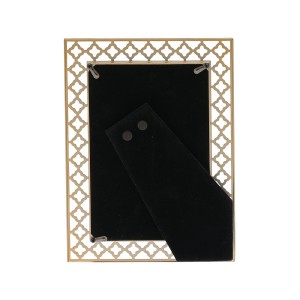 Rėmelis metalinis ažūrinis aukso spl. 13x18 cm FS15957 Widdop