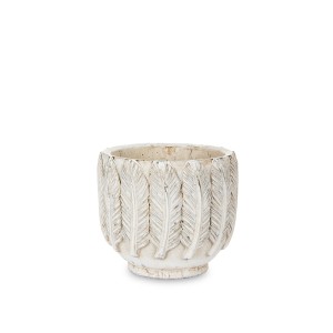 Vazonėlis smėlio spalvos betoninis 14,5x16,5x16,5 cm 135008