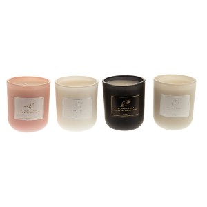 Žvakių rinkinys sojų vaško kvepiančios 4 vnt. 70 g HE1769 Widdop