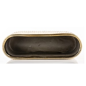 Vazonas keramikinis aukso spalvos 9x28x9 cm 142703