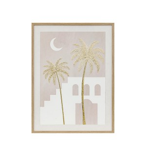 Paveikslas (printas) 45x60x2,2 cm Palmės Atmosphera 205679