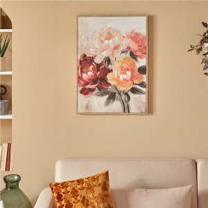 Paveikslas drobė su rėmu Gėlės 52x72x2,6 cm Atmosphera 209431