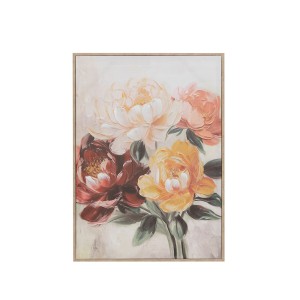 Paveikslas drobė su rėmu Gėlės 52x72x2,6 cm Atmosphera 209431