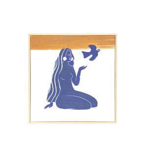 Paveikslas drobė su rėmu Melodija 45x45x2,6 cm Atmosphera 200292