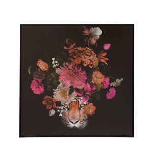 Paveikslas drobė su rėmu Tigras 68x68x2,6 cm Atmosphera 210431