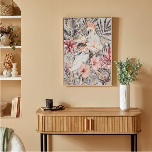 Paveikslas drobė su rėmu Papūgos (mix) 50x70x3,2 cm Atmosphera 206436