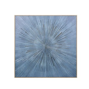 Paveikslas drobė su rėmu 78x2,8x78 cm Stan Atmosphera 215556