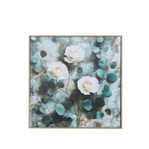 Paveikslas drobė su rėmu Rožės 40x2,2x40 cm (mix) Atmosphera 215566