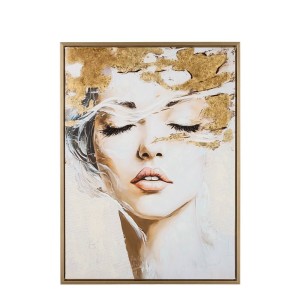 Paveikslas drobė su rėmu Mergina 58x78x4 cm Atmosphera 223812