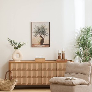Paveikslas drobė su rėmu Alyvmedis 50x3x70 cm Atmosphera 223811