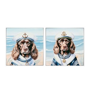 Paveikslas Šuo jūreivis 60x60x2 cm (mix 2) 8445393656595