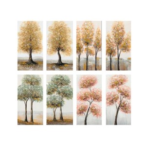 Paveikslas Medžiai 30x60x3 cm Goblen (mix 8) 8445393652894