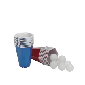 Stalo žaidimas suaugusiems alaus taurelės Beer Pong 871125256938