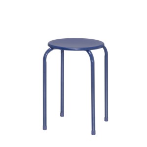 Kėdė-taburetė metalinė D29,5xH44 cm mėlyna sp. 4Living 643488