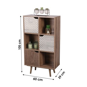 Lentyna pastatoma 60x29x105 cm Urban Living 152028