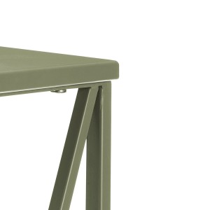 Lentyna pastatoma 33x33x75  cm metalinė, alyvuogių sp. Giftdecor 12256