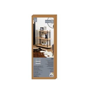 Lentyna pastatoma medinė 3 aukštų 79x80x30 Home Deco HD0074