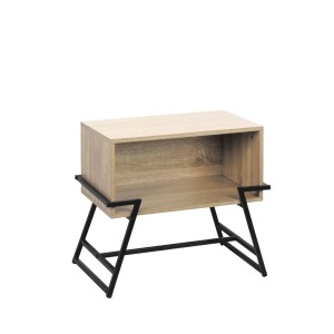 Staliukas 50x33x45 cm juodos, medžio sp. MobleKit BY01094078895