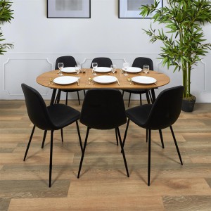 Stalas išskleidžiamas 160x75x80 cm Home Deco HD7354