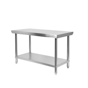 Stalas nerūdijančio plieno 1500x700xH850MM YG-09013 GASTRO