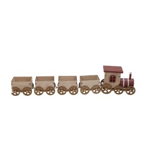 Dekoracija kalėdinė Traukinukas 34x6.5 cm 8445393471433 kld