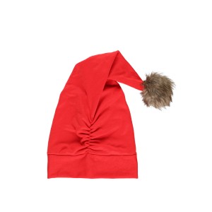 Kalėdinė kepurė su bumbulu, raudonos spalvos 46 cm Winteria 650745 KLD