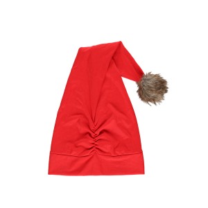 Kalėdinė kepurė su bumbulu, raudonos spalvos 66 cm Winteria 650748 KLD