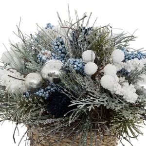 Dekoratyvinė puokštė Kalėdinė 23x18x23 cm Atmosphera 208322 KLD