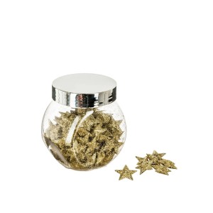 Dekoratyvinės žvaigždutės stalo papuošimui (konfeti) 2 cm Atmosphera KLD