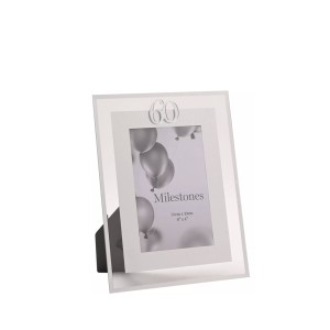 Rėmelis 60 gimtadienio proga veidrodinis 10x15 cm MS17560 Celebrations Widdop