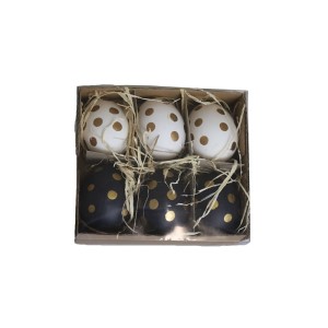 Dekoracijos pakabinamos Kiaušiniai  6 vnt. 6863 velyk