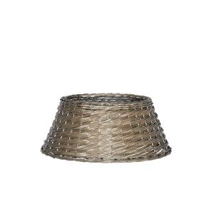 Kalėdų eglutės stovo uždangalas D42/D58 cm H26 cm ratanas Winteria 616526 KLD