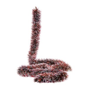 Girlianda kalėdinė eglutei 15 cm x 2.7 m raudona/balta 8445393710136 KLD