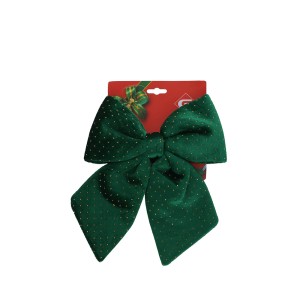 Dekoracija Kaspinas žalios spalvos 22x30 cm 8445393635446 KLD