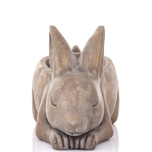 Vazonas betoninis Kiškis 15,5x27x14 cm 160885 velyk