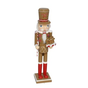 Figūrėlė Spragtukas 12x10x50 cm medinis 8445393283043 KLD