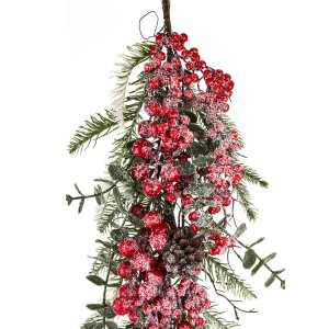 Dekoratyvinė girlianda su uogomis 90x30x13 cm 180669 kld