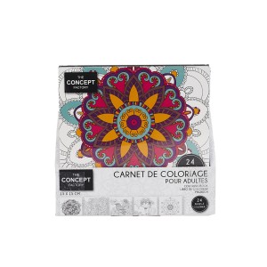 Spavinimo knyga Mandalos 24 psl. EC5339