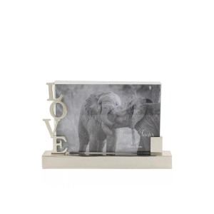 Rėmelis metalinis LOVE sidabro sp. 10x15 cm WG1207 Celebrations Widdop