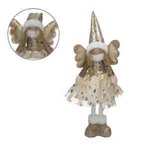 Dekoracija kalėdinė šviečiantis Angelas pastatomas 14 LED 20x16x44 cm KLD