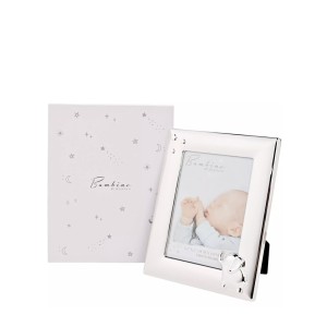 Rėmelis metalinis sidabrinės sp. su drambliuku 9x13 cm BM302 Bambino  Widdop