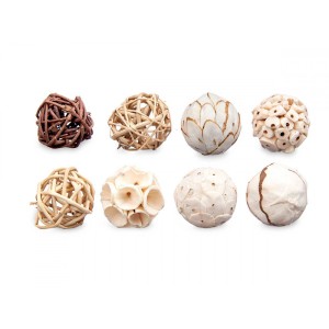 Rutuliai dekoracijoms gaminti (floristika) 16 vnt (mix) Giftdecor 90826