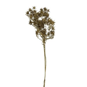 Erškėtrožių šakelė 2 vnt 33x15x90 cm aukso spalvos 79246