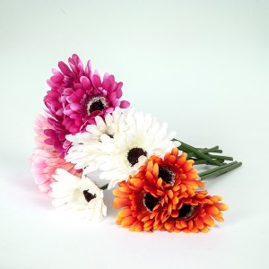 Dekoratyvinė gėlių puokštė Gerberos 25 cm (mix) 50424