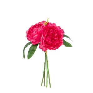 Dekoratyvinė gėlių puokštė Bijūnai 20x20x31 cm Atmosphera 110348C